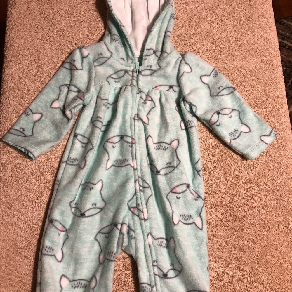 Super soft fleece romper
